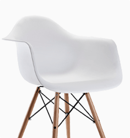 Wing Plastic Cafe Chair